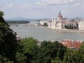 Budapest latkepe a varbol - Duna es a Parlament